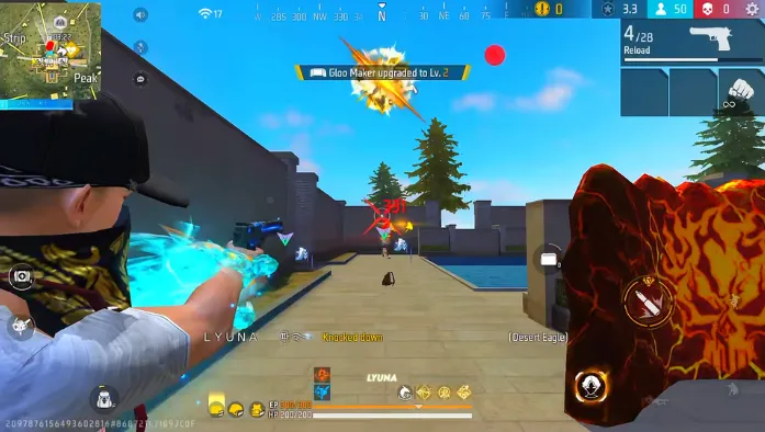Free Fire Controls and HUD Settings